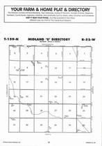 Midland Township - South, Willow Creek, Directory Map, Pembina County 2007